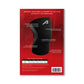 back of the Affinity Neoprene Compression Knee Sleeve retail box