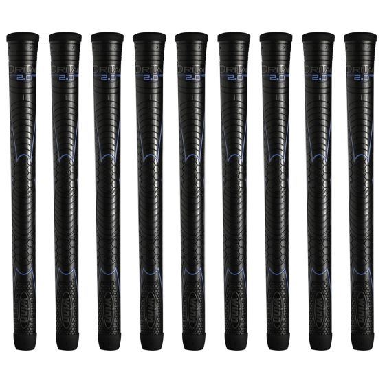 Winn DriTac 2.0 Undersize - 9 Piece Golf Grip Bundle