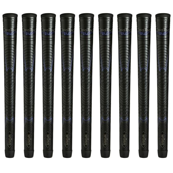 Winn DriTac 2.0 Midsize - 9 Piece Golf Grip Bundle