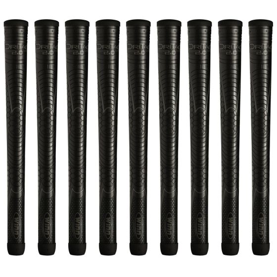 Winn DriTac 2.0 Oversize - 9 Piece Golf Grip Bundle
