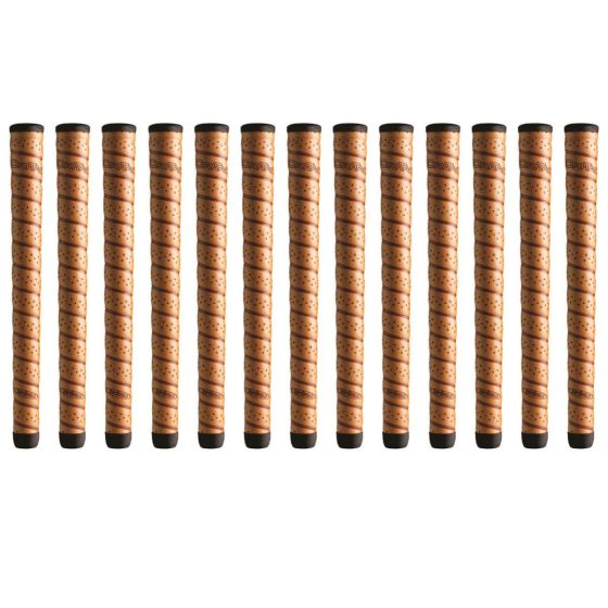 Winn DriTac Wrap Oversize (+1/8") Copper - 13 Piece Golf Grip Bundle