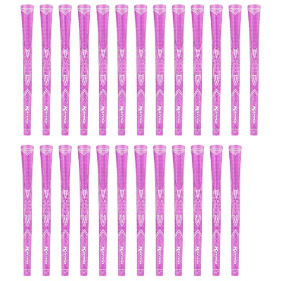 Karma Pink Sparkle - 25 Piece Golf Grip Bundle