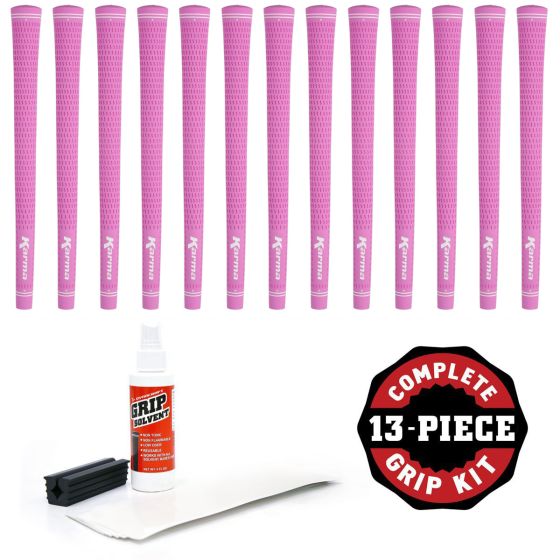 Karma Velour - 13 piece Golf Grip Kit (with tape, solvent, vise clamp)