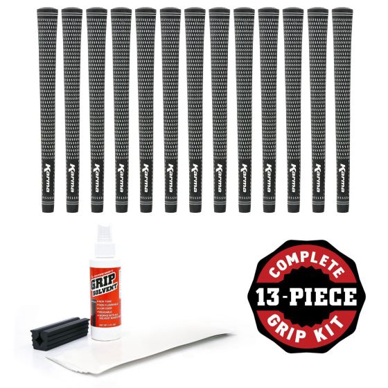 Karma Velour - 13 piece Golf Grip Kit (with tape, solvent, vise clamp)