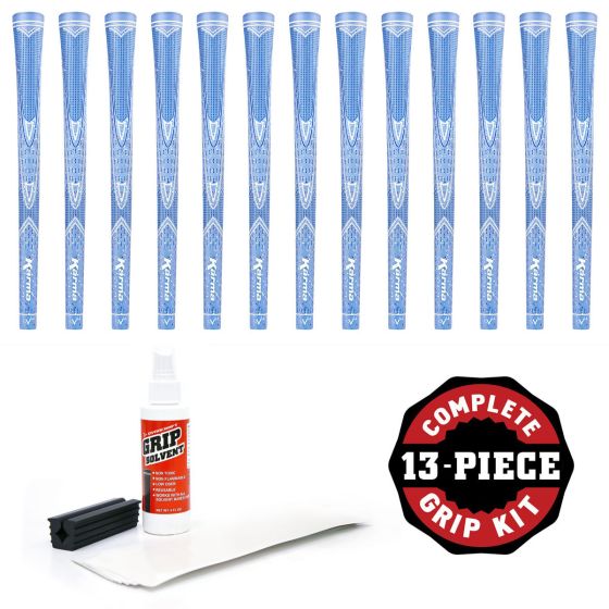 Karma Sparkle - 13 Piece Golf Grip Kit (with tape, solvent, vise clamp)