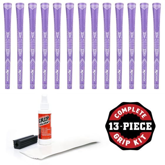 Karma Sparkle - 13 Piece Golf Grip Kit (with tape, solvent, vise clamp)
