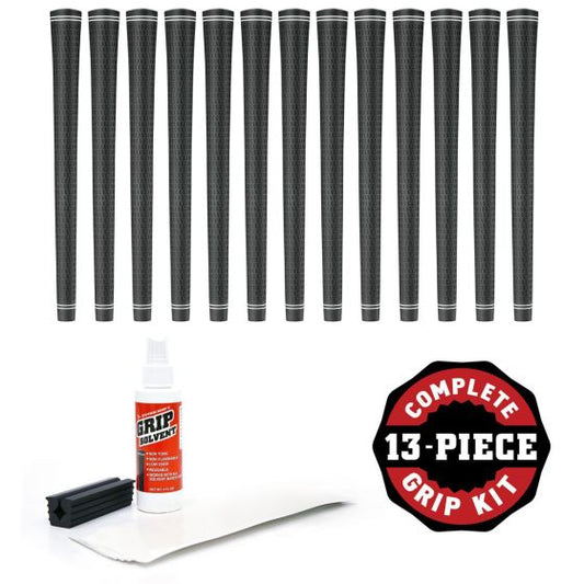 Karma Revolution - 13 piece Golf Grip Kit (with tape and solvent and vise clamp)