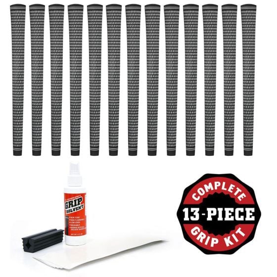 Karma Revolution - 13 piece Golf Grip Kit (with tape, solvent, vise clamp)
