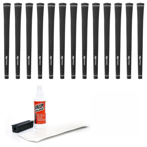 Karma Velour - 13 piece Golf Grip Kit (with tape, solvent, vise clamp)