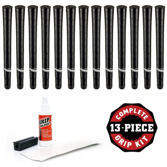 JumboMax Wrap Series - 13 piece Golf Grip Kit (with tape and solvent and vise clamp)