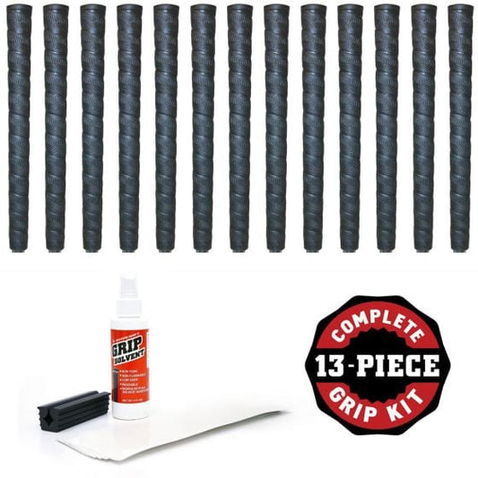 Tacki-Mac Men's #13 Oversize - 13 piece Golf Grip Kit (with tape and solvent and vise clamp)