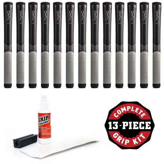 Winn Dri-Tac LT (Less Taper) - 13 piece Golf Grip Kit (with tape, solvent, vise clamp)
