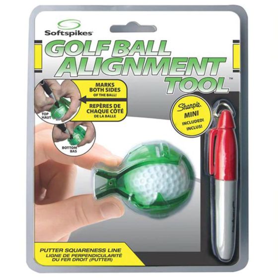 Softspikes Golf Ball Alignment Tool packaging