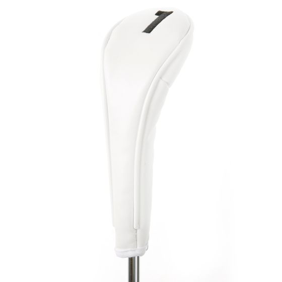 No Logo Hybrid Headcovers White
