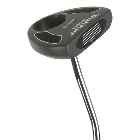 Intech Trakker Series 2 Mallet Putter angled sole and face view