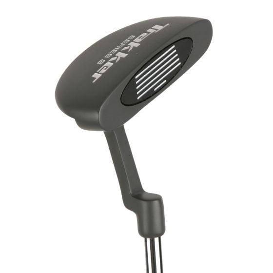 Intech Trakker Series 3 Semi-Mallet Putter angled sole and face view