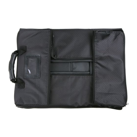 folded view of the Intech Golf Trunk Organizer (Double Row)