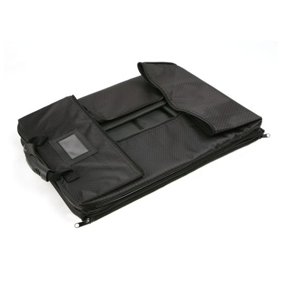 angled folded view of the Intech Golf Trunk Organizer (Double Row)
