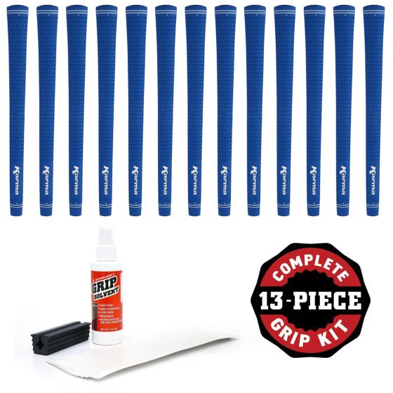 Karma Velour - 13 piece Golf Grip Kit (with tape, solvent, vise clamp)
