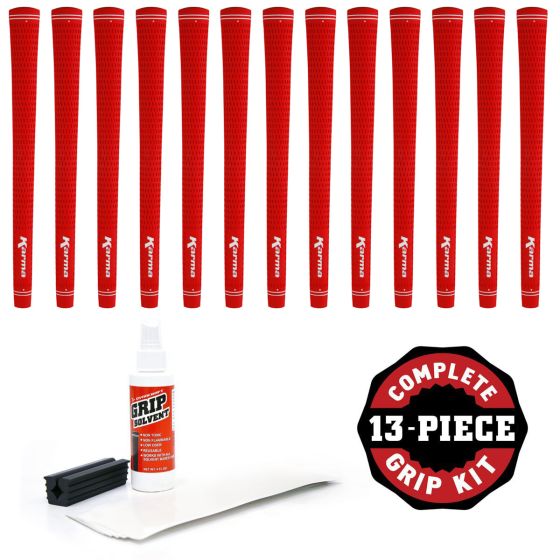 Karma Velour - 13 piece Golf Grip Kit (with tape, solvent, vise clamp)