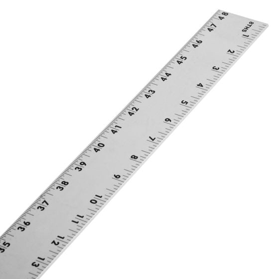 Aluminum Club Length Ruler 48"