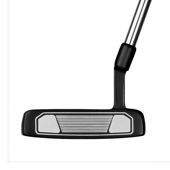face view of the Orlimar F3 Black/Red Putter