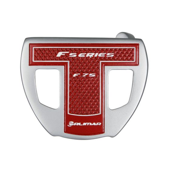 sole view of Orlimar F75 Silver/Red putter