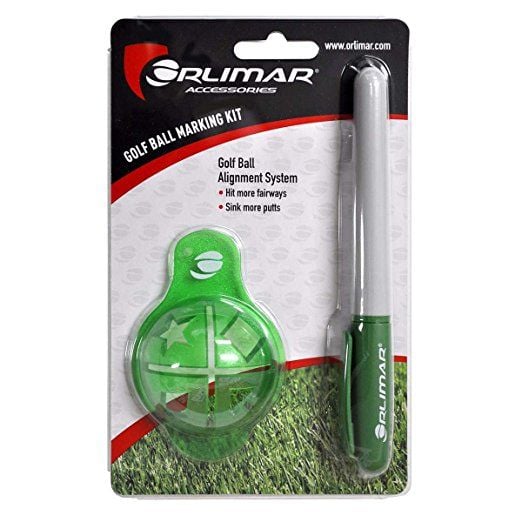 Orlimar Line 'em Up Golf Ball Marking Kit retail packing