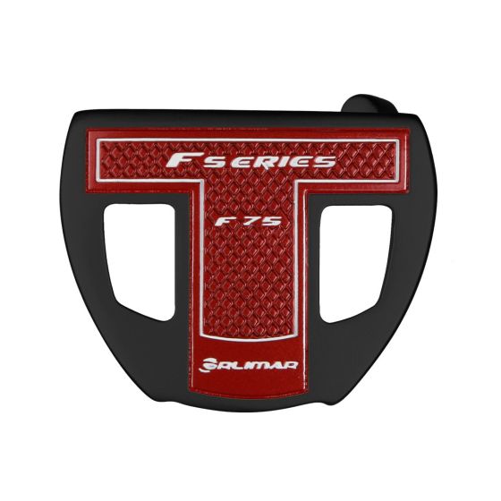 sole view of Orlimar F75 Black/Red putter