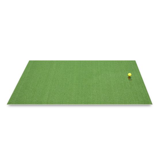 Orlimar Residential Golf Mat (3' X 5') with ball on the Rubber Tee