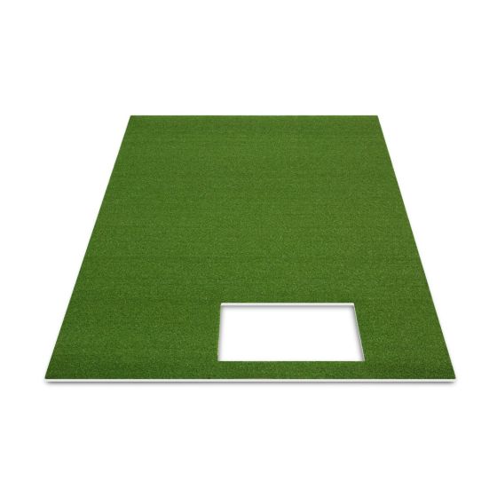 Orlimar 3' x 5' Golf Mat for the OptiShot Simulator rotated 90 degrees