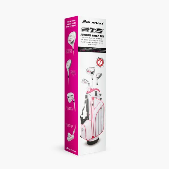 Orlimar ATS Junior Girls Pink Series Set (RH Ages 5-8) retail packaging