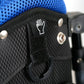 Velcro glove holder on Orlimar ATS Junior Boys' Lime/Blue Series Stand Bag (Ages 3-5)