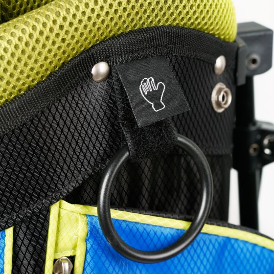 Velcro glove holder for Orlimar ATS Junior Boys' Blue/Lime Series Stand Bag (Ages 5-8)