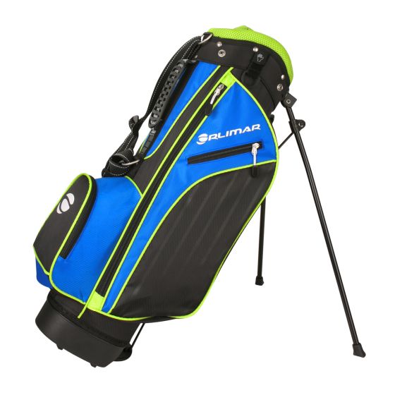Orlimar ATS Junior Boys' Blue/Lime Series stand bag
