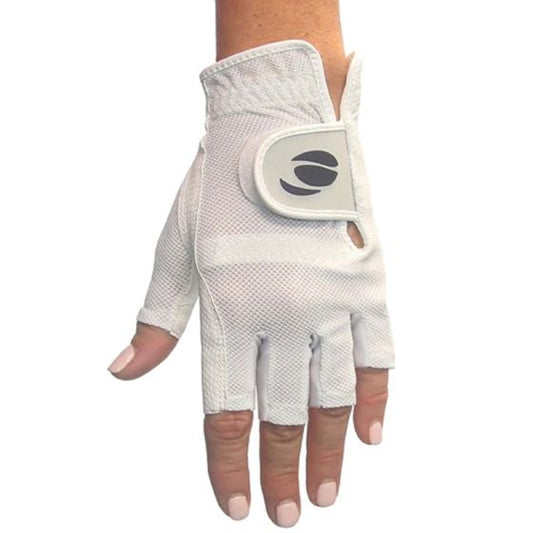 Orlimar Allante Half-Finger Golf Glove - Ladies LH Large