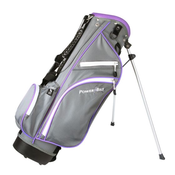 PowerBilt Junior Girls' Ages 9-12 Lavender Series Golf Bag