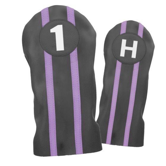 PowerBilt Junior Girls' Ages 9-12 Lavender Series Retro Headcovers