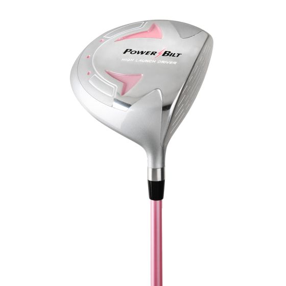 PowerBilt Junior Girls' Ages 5-8 Pink Series Driver