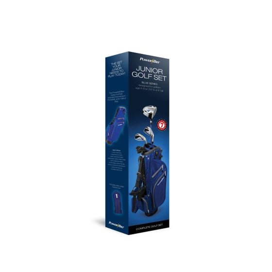 PowerBilt Junior Boys' Ages 5-8 Blue Series Retail Packaging