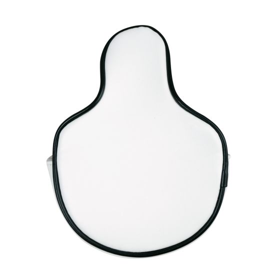 back view of the White Mallet Putter Headcover