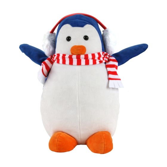 Sahara Blue Winter Penguin Headcover with arms out