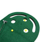 Intech 3 Hole Portable Golf Putting Mat holes and hazards