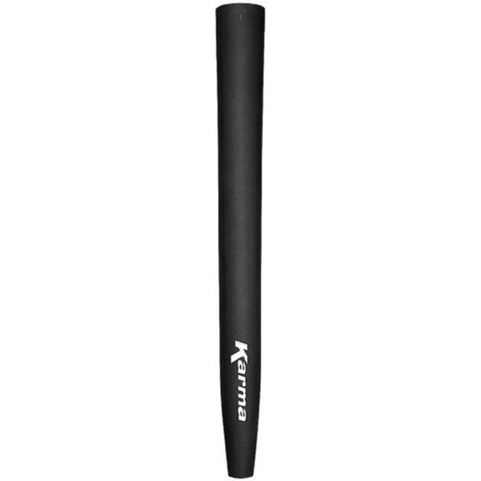 front view of the Karma Black Jumbo Putter Grip