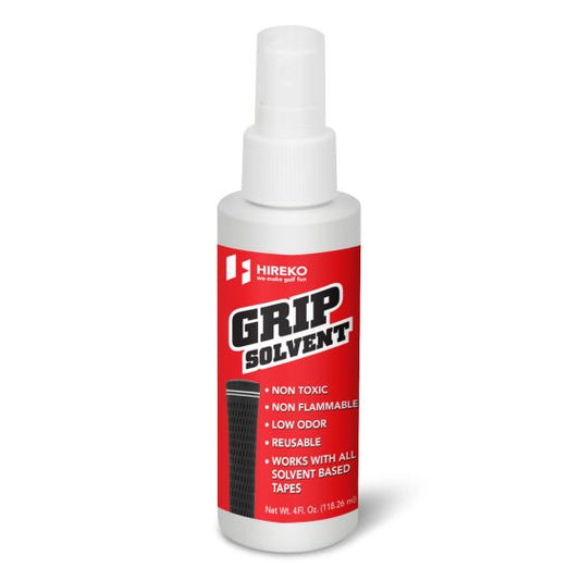 Hireko Grip Solvent - 4 ounce bottle with Spray Pump