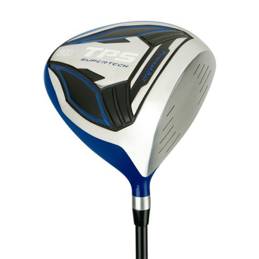 angled sole view of the Powerbilt Golf TPS Supertech Black/Blue Driver