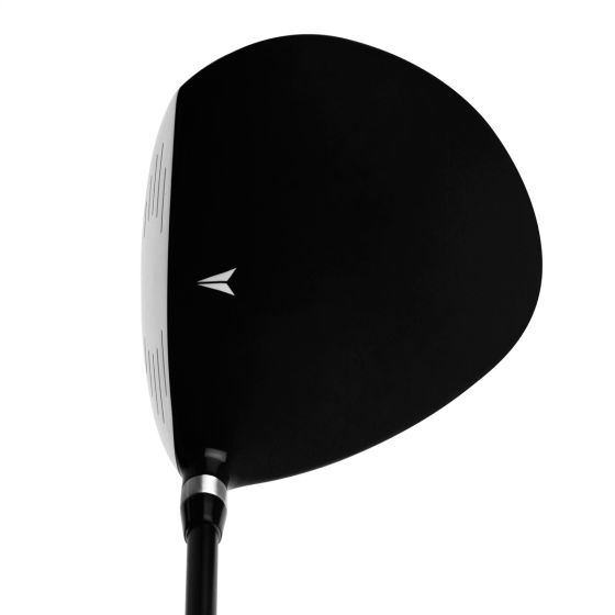 crown view of the Powerbilt Golf TPS Supertech Black/Red Driver