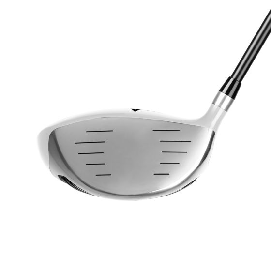 face view of the Powerbilt Golf TPS Supertech White/Red Driver