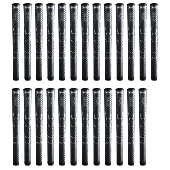 Winn Dri-Tac Oversize (+1/8) Dark Gray - 25 Piece Golf Grip Bundle