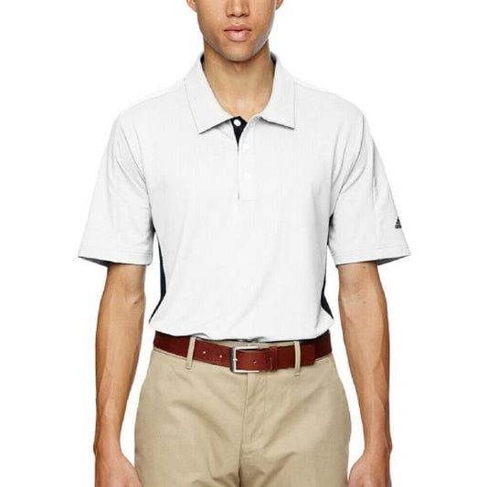 adidas Men's Puremotion Colorblock 3-Stripes Polo Shirts